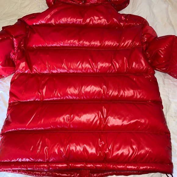 Moncler Maire red puffer coat size 0 - Picture 9 of 13